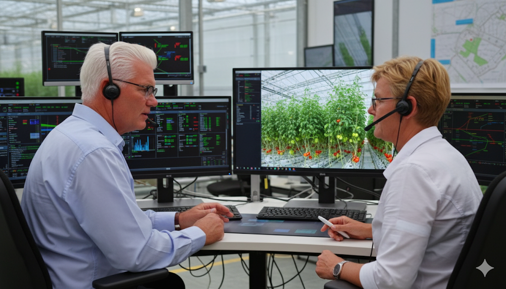 A professional and visually engaging illustration representing Ongoing remote support after project